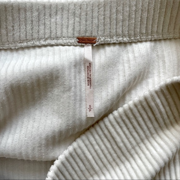 Free People Helen Ribbed Corduroy Tube Skirt - Picture 8 of 9